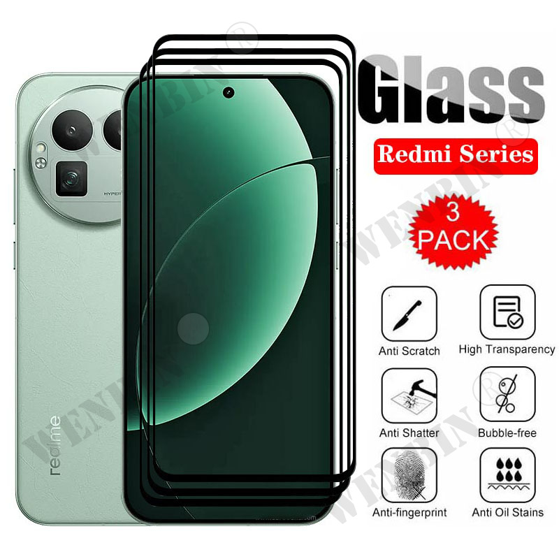 Realme Gt 6 - 3Pcs Tempered Glass For Realme GT