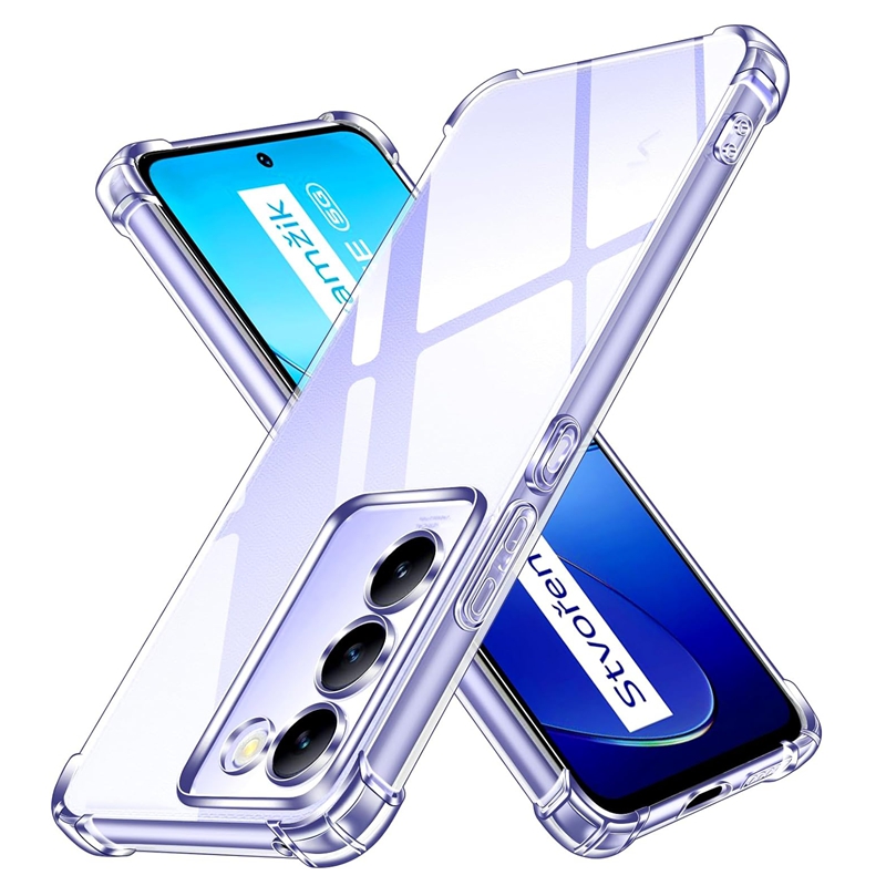Vivo V40 - Four-Corners Shockproof TPU Case for VIVO