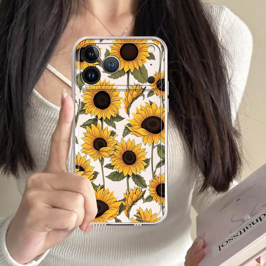 Cute Sunflower Pattern Case fo - Apple Iphone 15 recension och pris
