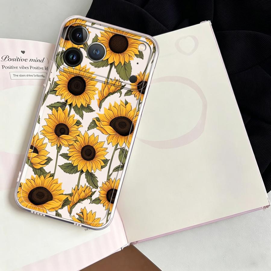 Cute Sunflower Pattern Case fo - Apple Iphone 15 recension och pris