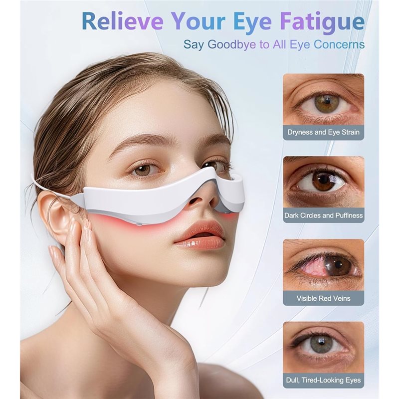 【OFF SHELF】Red Light Therapy D - Light Therapy Glasses recension och pris