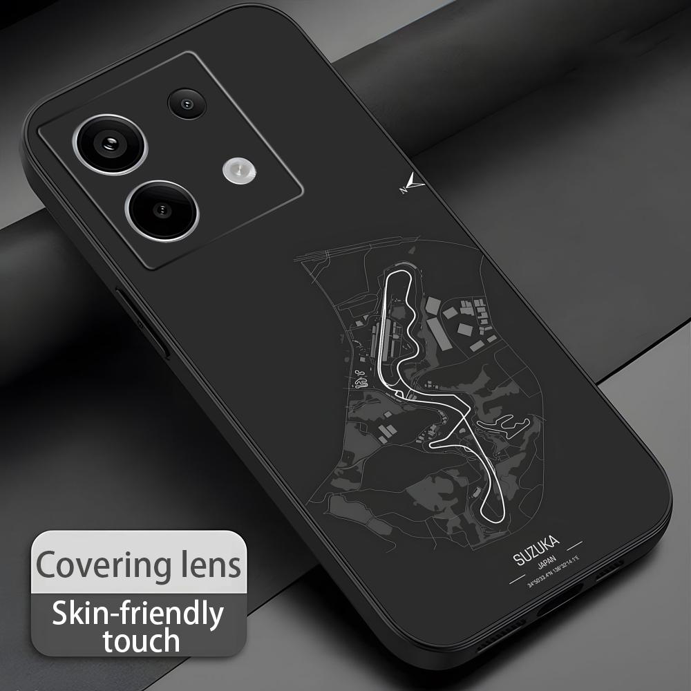 F1 Race Track Print  Phone Cas - Xiaomi Redmi Note 14 recension och pris
