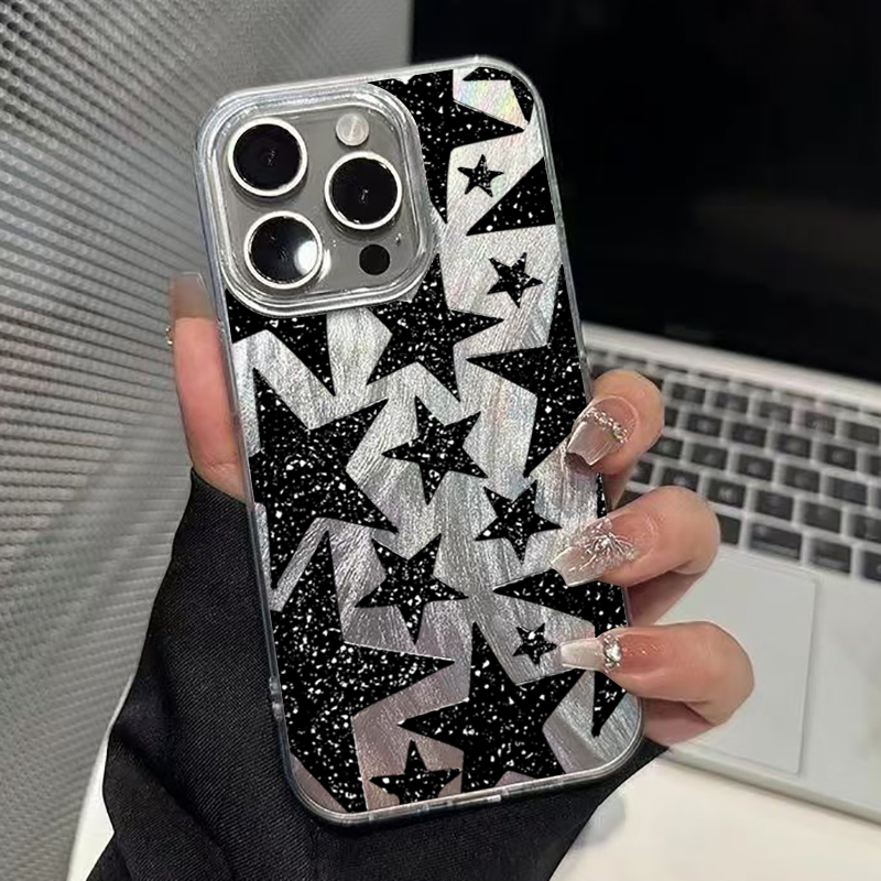 Star Pattern IMD TPU Phone Cas - Xiaomi Poco X6 recension och pris