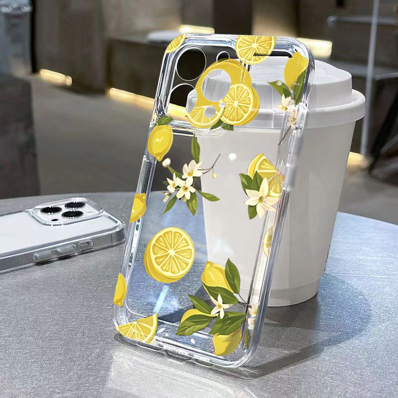 Summer Fruit Lemon Flower Clea - Samsung Galaxy A55 recension och pris